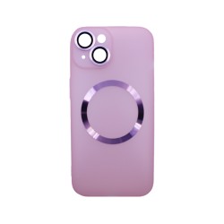 Capa Magnética com Lente de Câmara para Apple iPhone 14 Rosa Capa Magnética com Lente de Câmara para Apple iPhone 14 Rosa